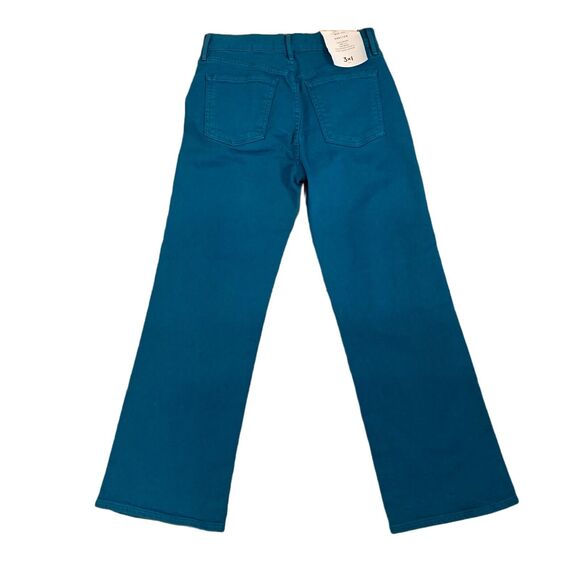 3X1 NYC Jeans Sz 26 NWT Wide Leg High Rise Classic Skater y2k Womens Blue - Picture 4 of 10
